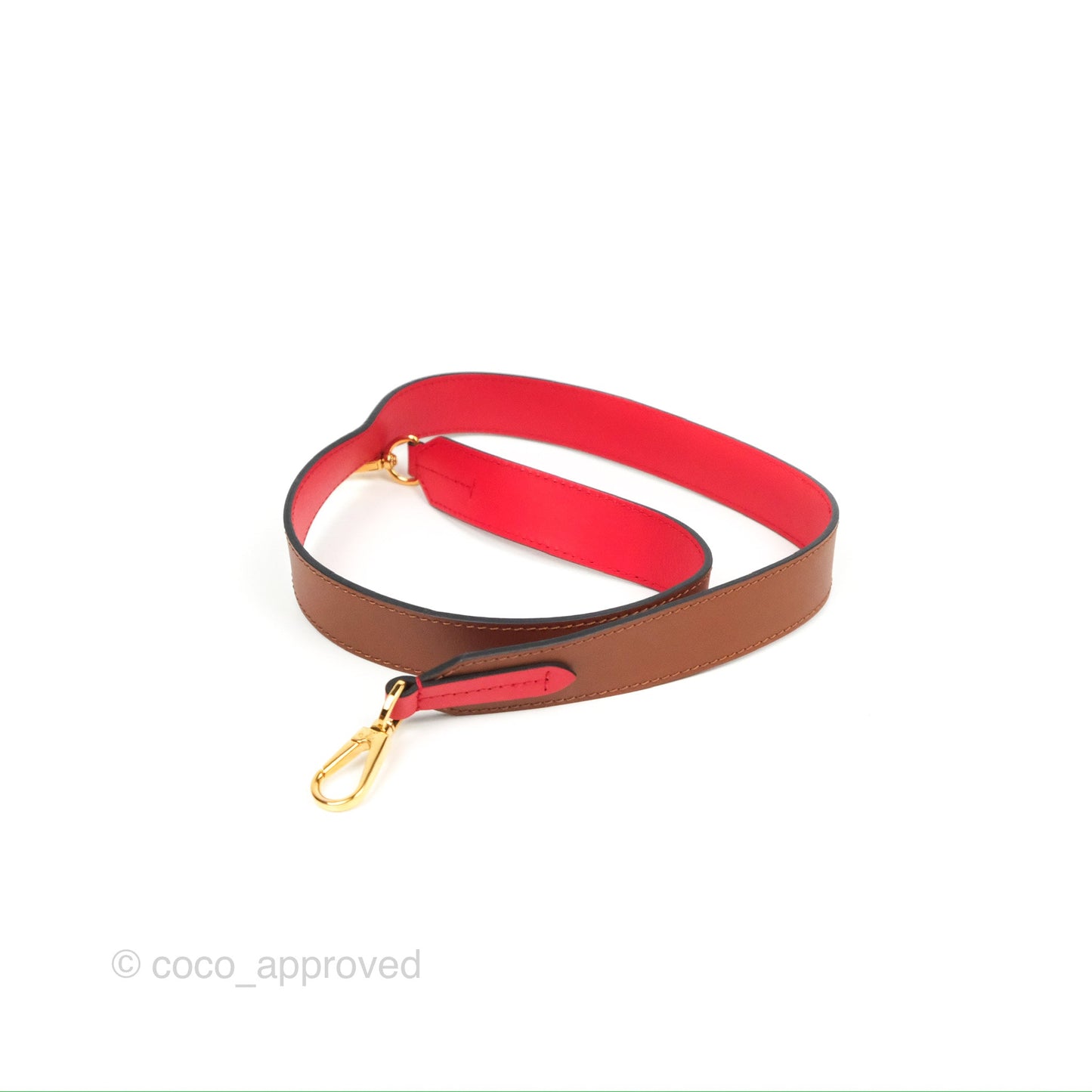 Louis Vuitton Tuileries Besace Bag Brown/Red Monogram