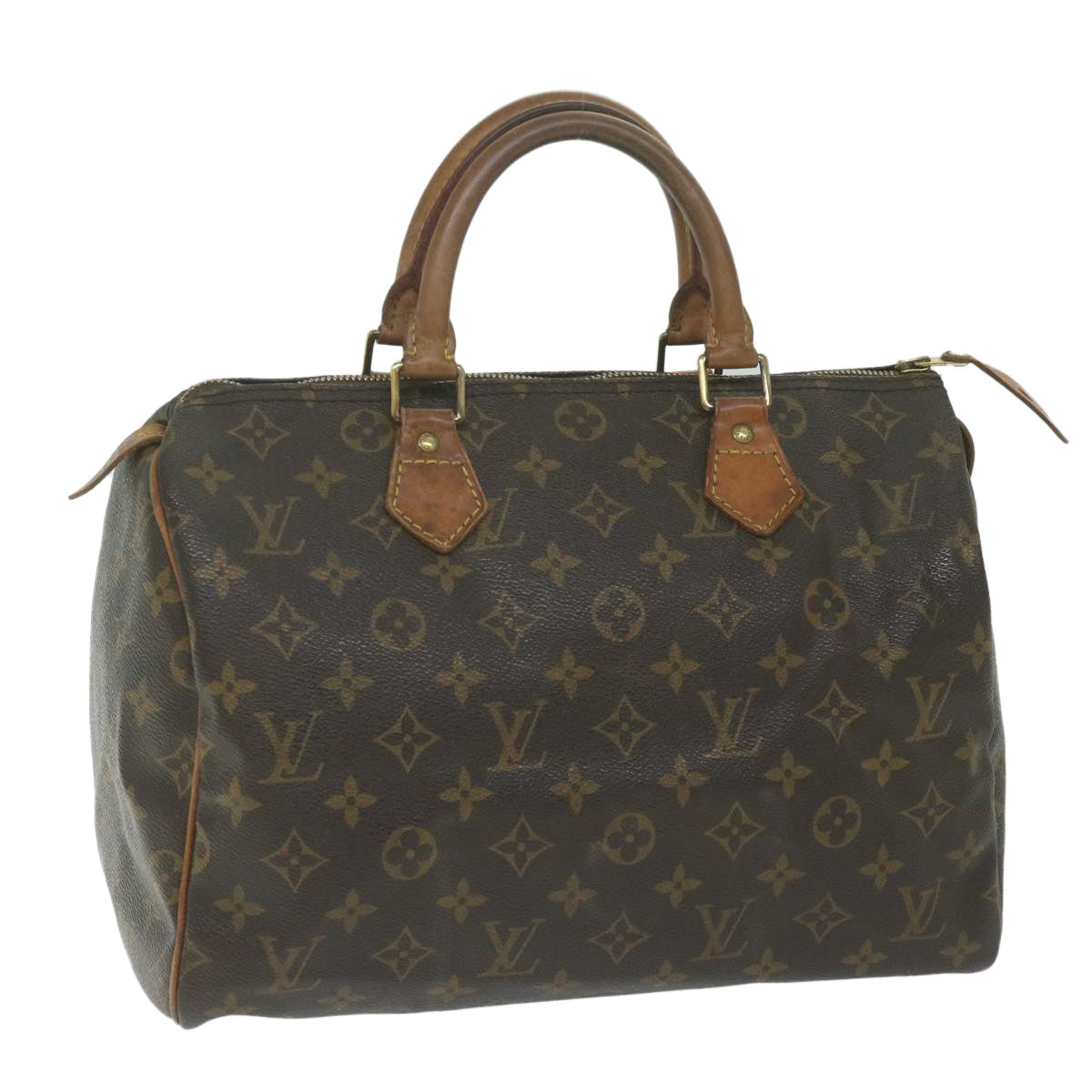 LOUIS VUITTON Monogram Speedy 30 Hand Bag M41526 LV 62605
