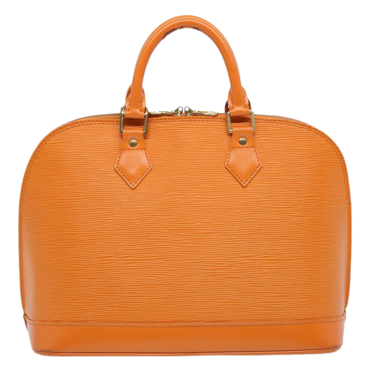 LOUIS VUITTON Epi Alma Hand Bag Orange Mandarin M5214H LV 62626
