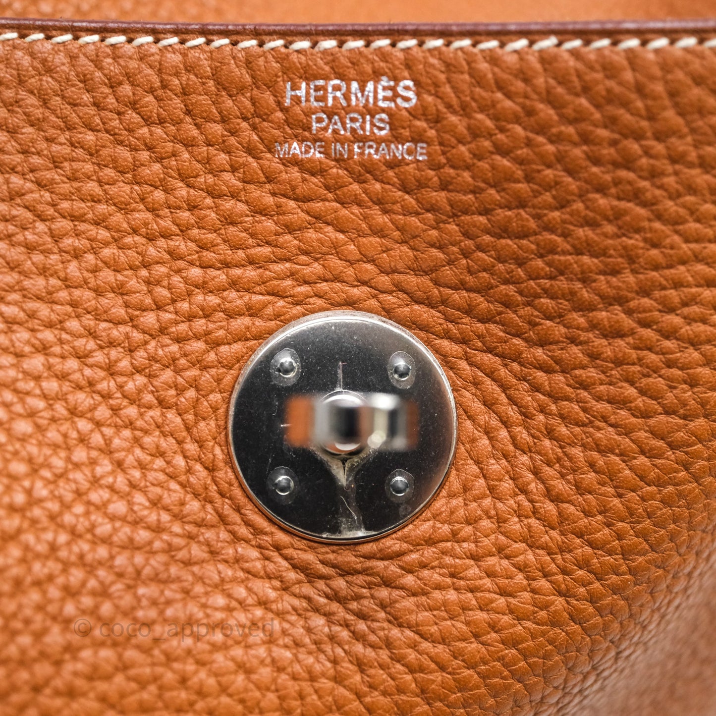 Hermès Lindy 34 Gold 37 Clemence Palladium Hardware