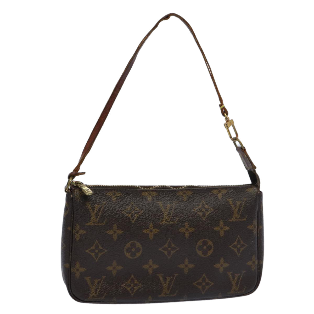 LOUIS VUITTON Monogram Pochette Accessoires Pouch M51980 LV 62641