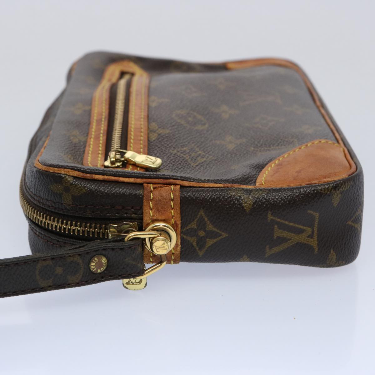 LOUIS VUITTON Monogram Marly Dragonne GM Clutch Bag M51825 LV 62651