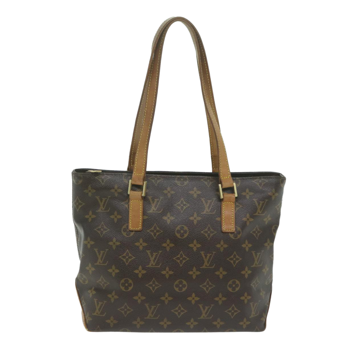 LOUIS VUITTON Monogram Cabas Piano Tote Bag M51148 LV 62689