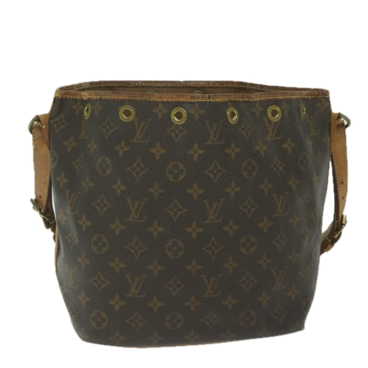 LOUIS VUITTON Monogram Petit Noe Shoulder Bag M42226 LV 62693