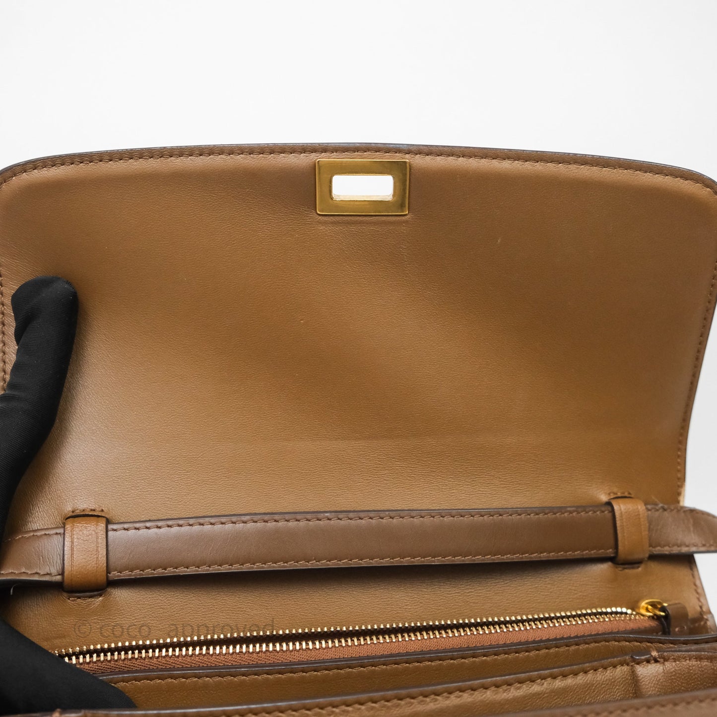 Celine Medium Classic Box Flap Caramel Calfskin
