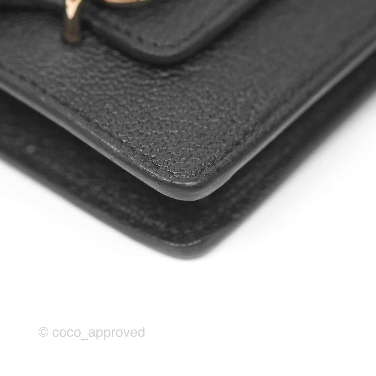 Hermès Roulis Slim Wallet Black Noir 89 Chevre Mysore Gold Hardware