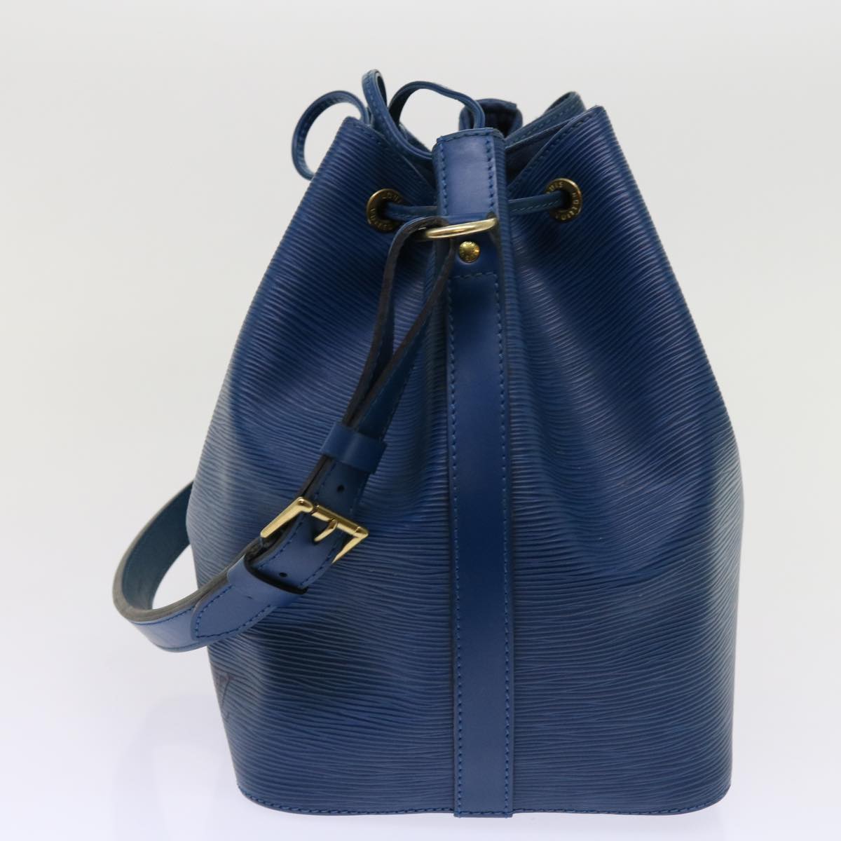 LOUIS VUITTON Epi Petit Noe Shoulder Bag Blue M44105 LV 62718
