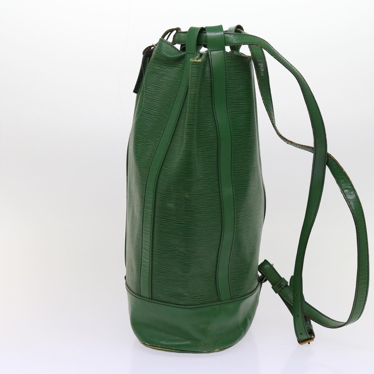 LOUIS VUITTON Epi Randonnee GM Shoulder Bag Green M43084 LV 62721