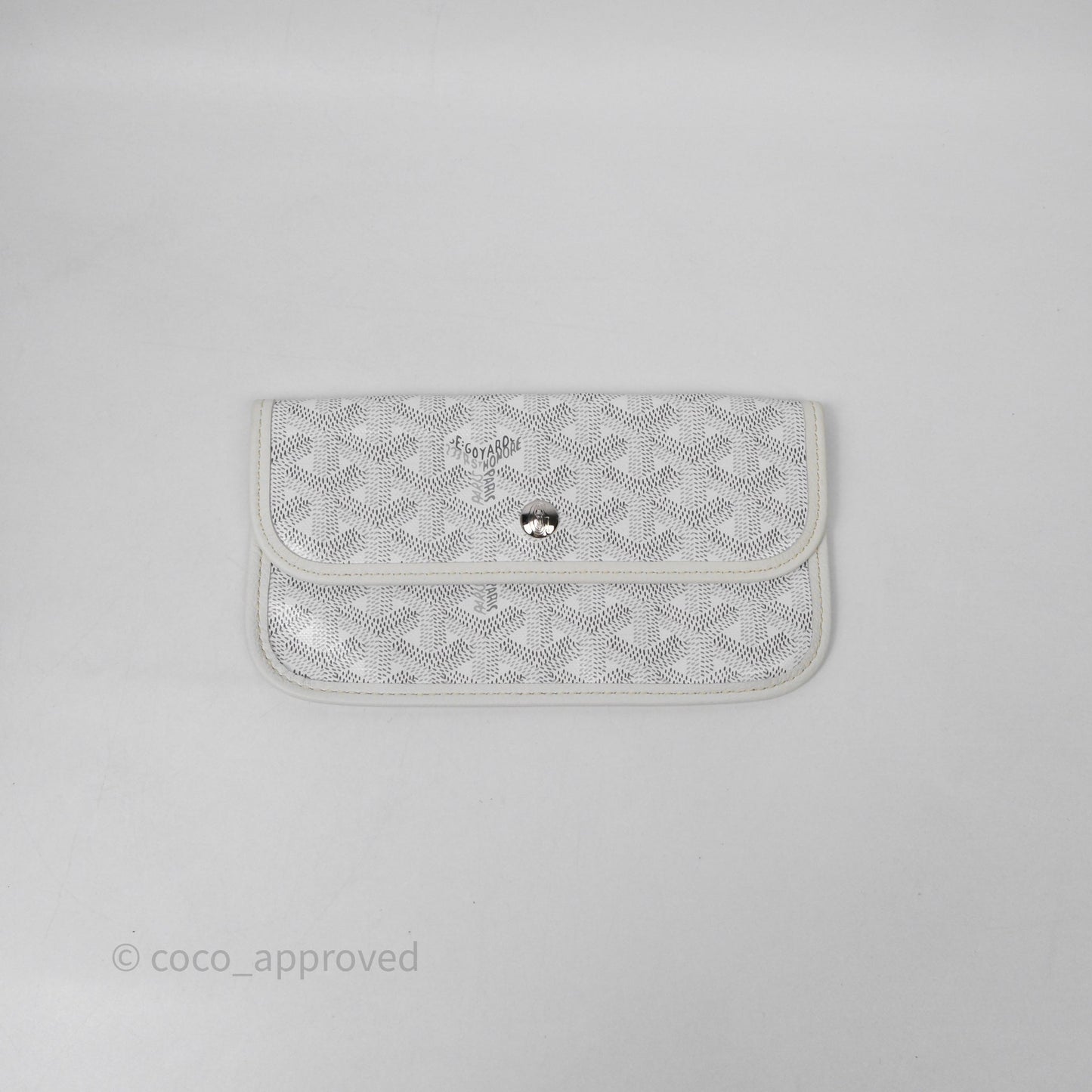 Goyard Bohème Hobo Bag PM White Goyardine Canvas