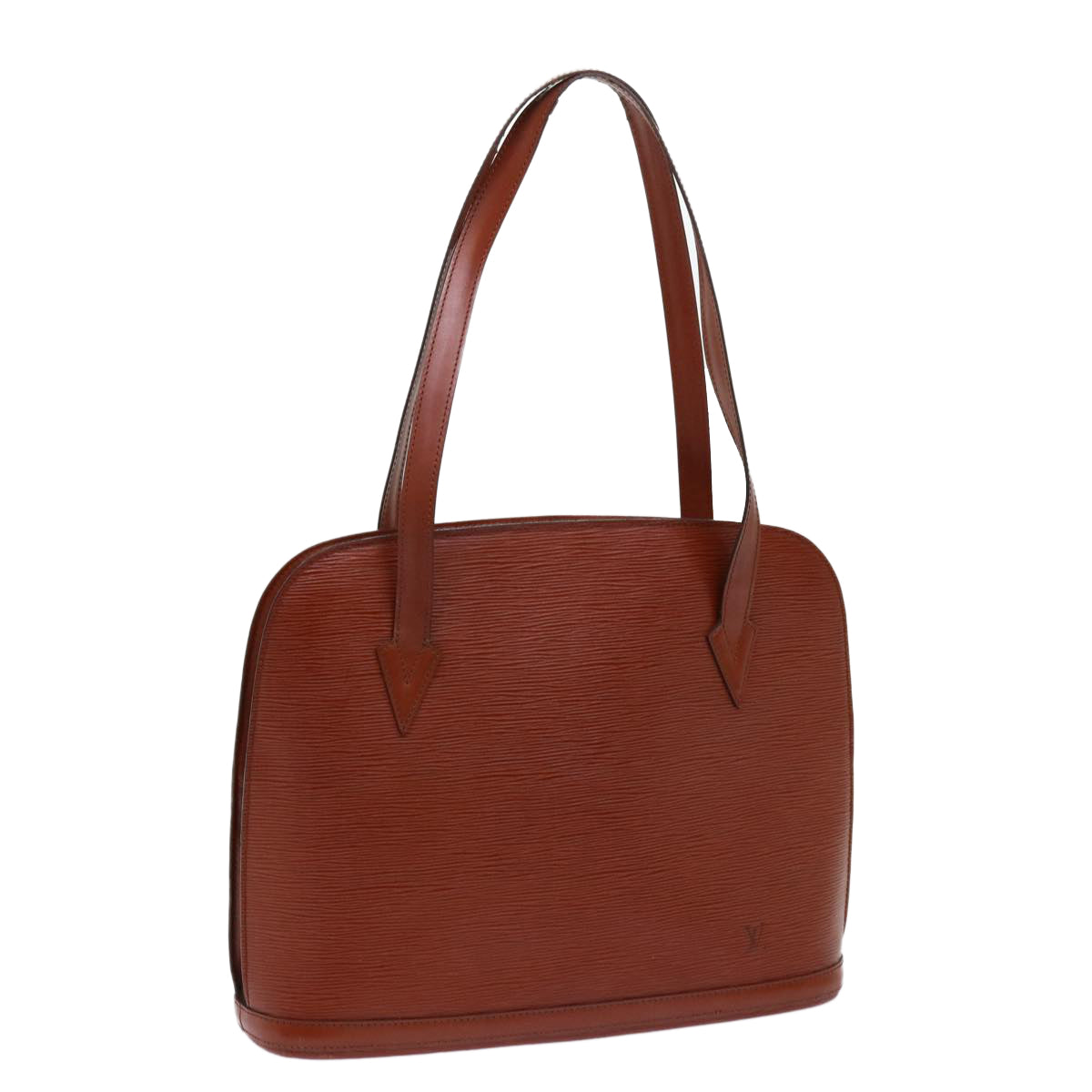 LOUIS VUITTON Epi Lussac Shoulder Bag Brown M52283 LV 62766