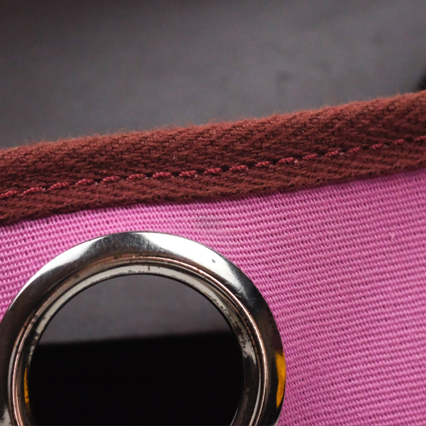 Hermès Herbag Zip 31 Retourne Rose Bubblegum L4/ Rubis B5 Canvas Palladium Hardware