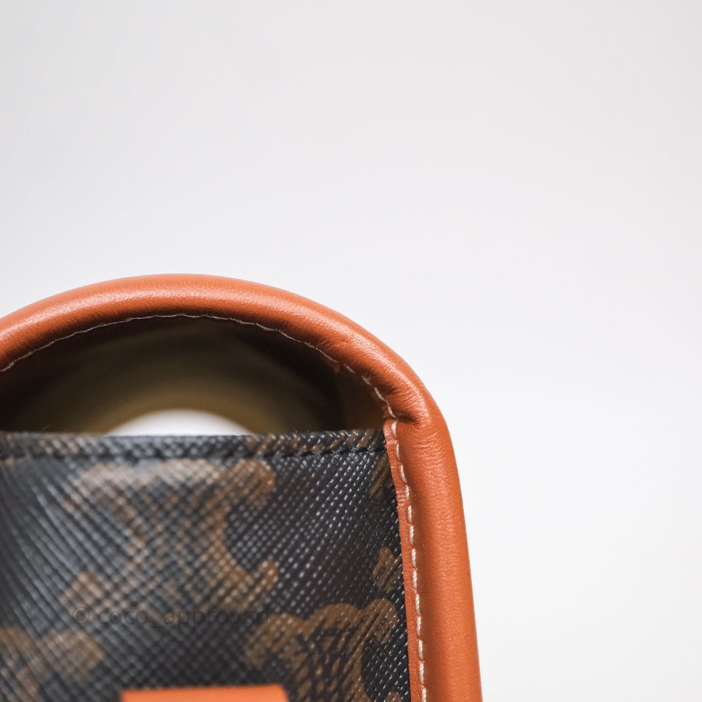 Celine Medium Folco Bag Triomphe Canvas Tan