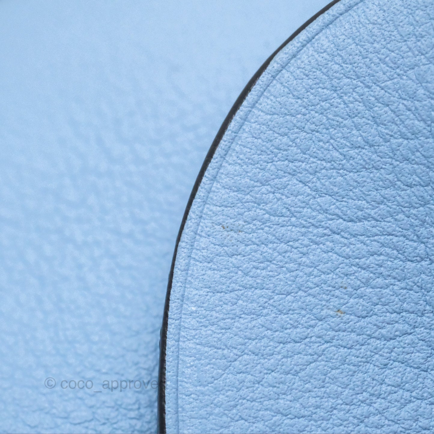Loewe Elephant Bag In Classic Calfskin Blue