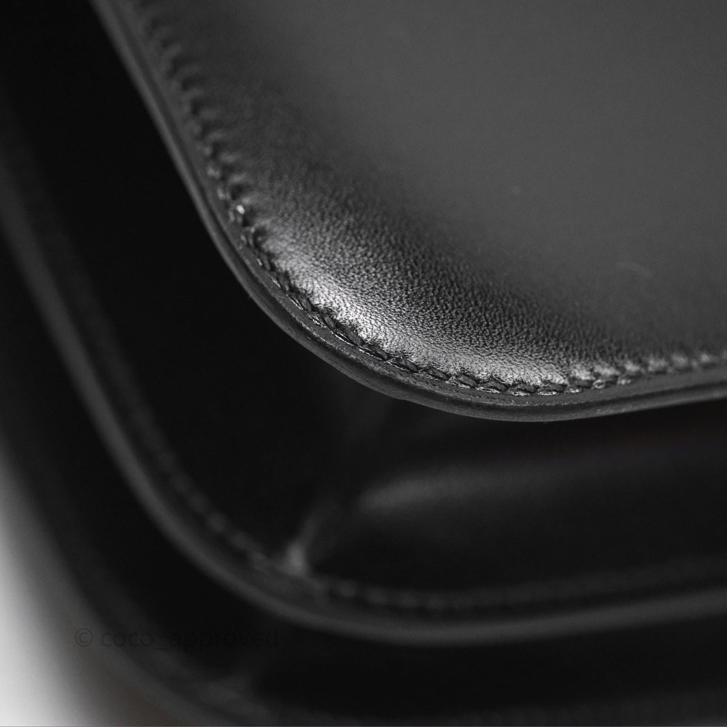 Hermès Constance Mini 18cm Mirror Black Noir 89 Box Leather Gold Hardware