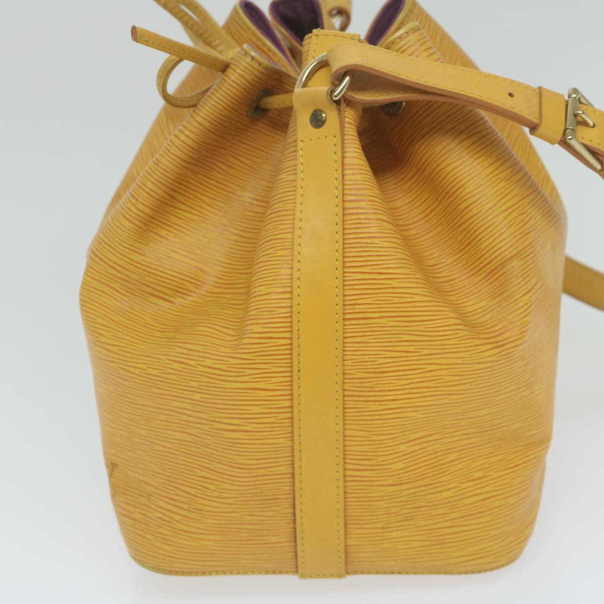 LOUIS VUITTON Epi Petit Noe Shoulder Bag Tassili Yellow M44109 LV 62813
