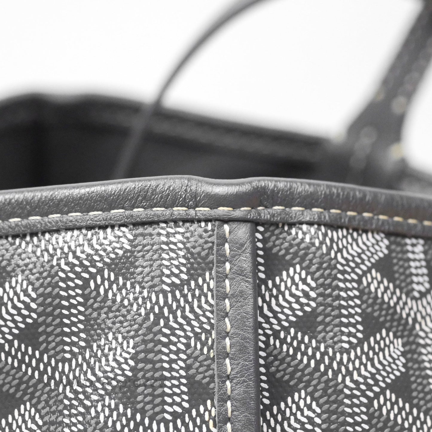Goyard Anjou Mini Bag Goyardine Canvas Grey