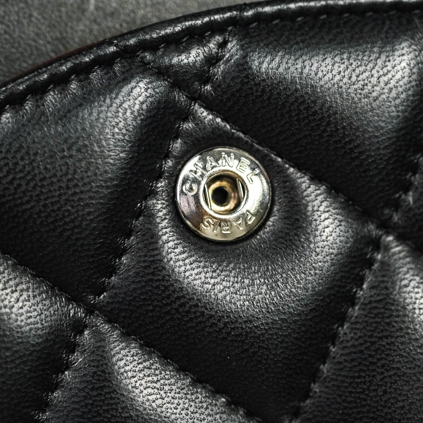 Chanel Jumbo Double Flap Black Lambskin Silver Hardware⁣⁣