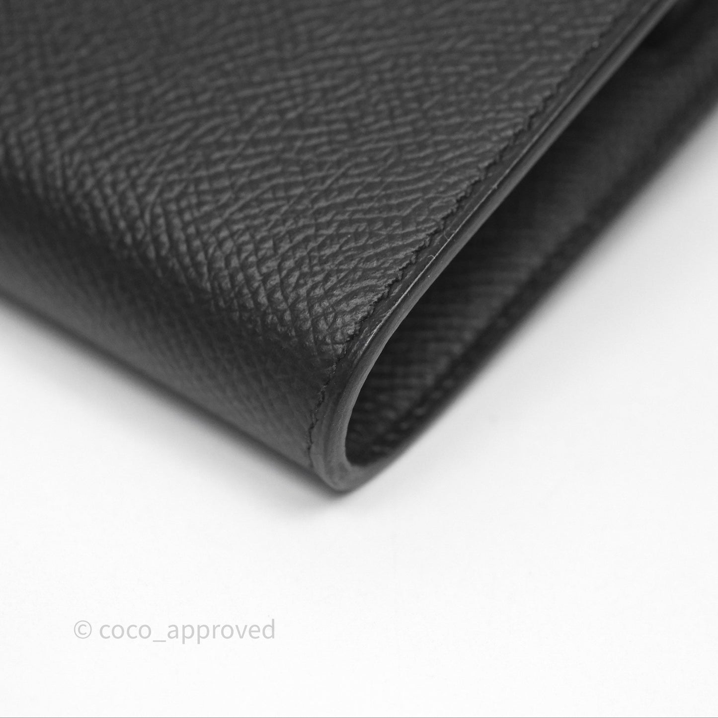 Hermès Kelly To Go Wallet Noir 89 Black Epsom Gold Hardware