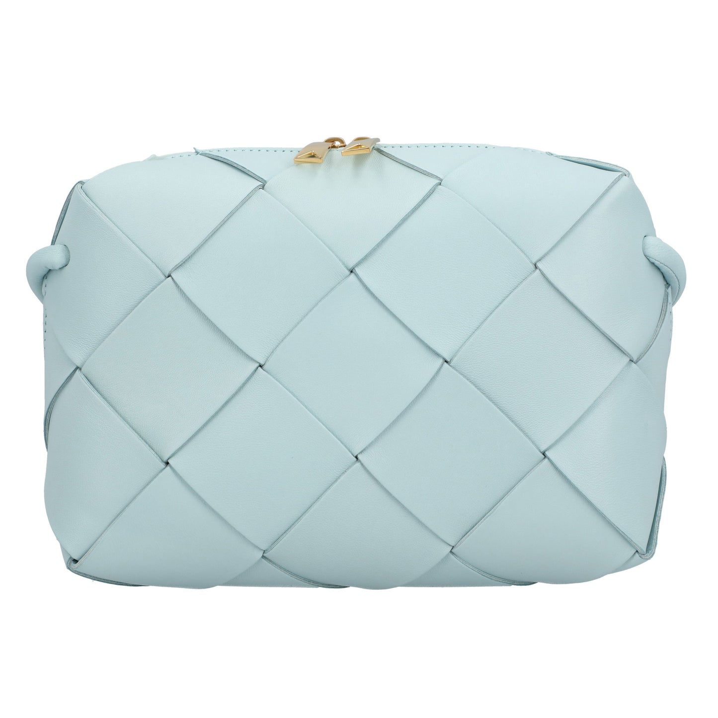Luxury Bottega Veneta Small Cassette Camera Bag blue