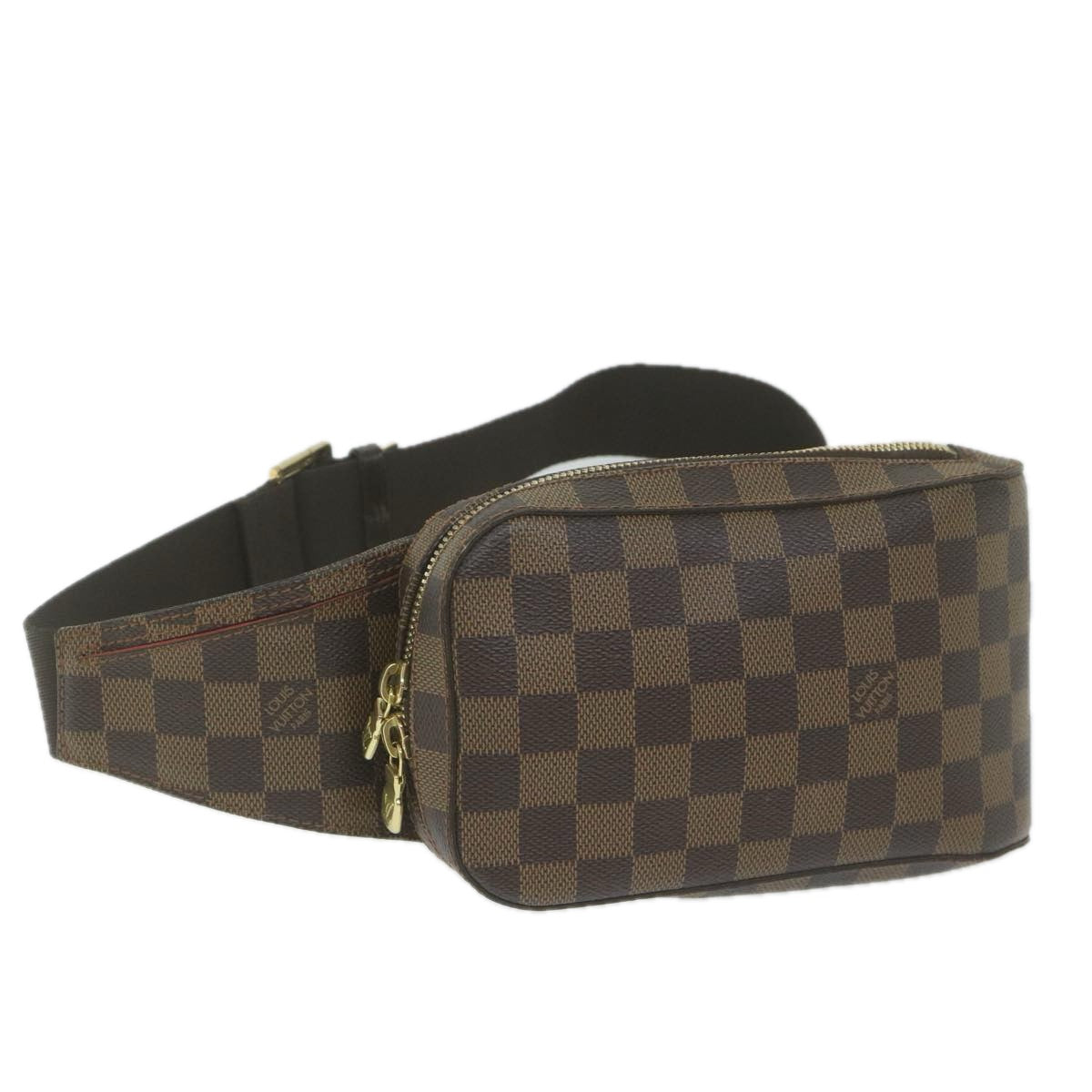 LOUIS VUITTON Damier Ebene Geronimos Shoulder Bag N51994 LV 62900A