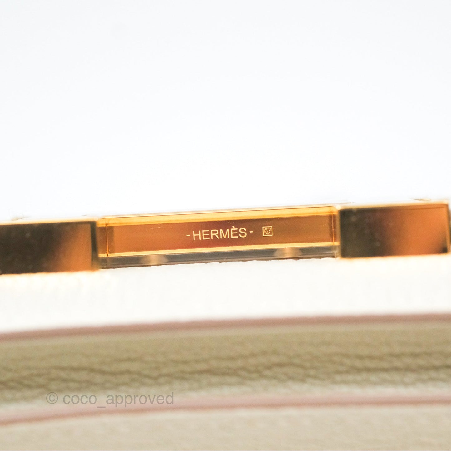 Hermès Constance Mini 18cm Mushroom Chevre Mysore Gold Hardware