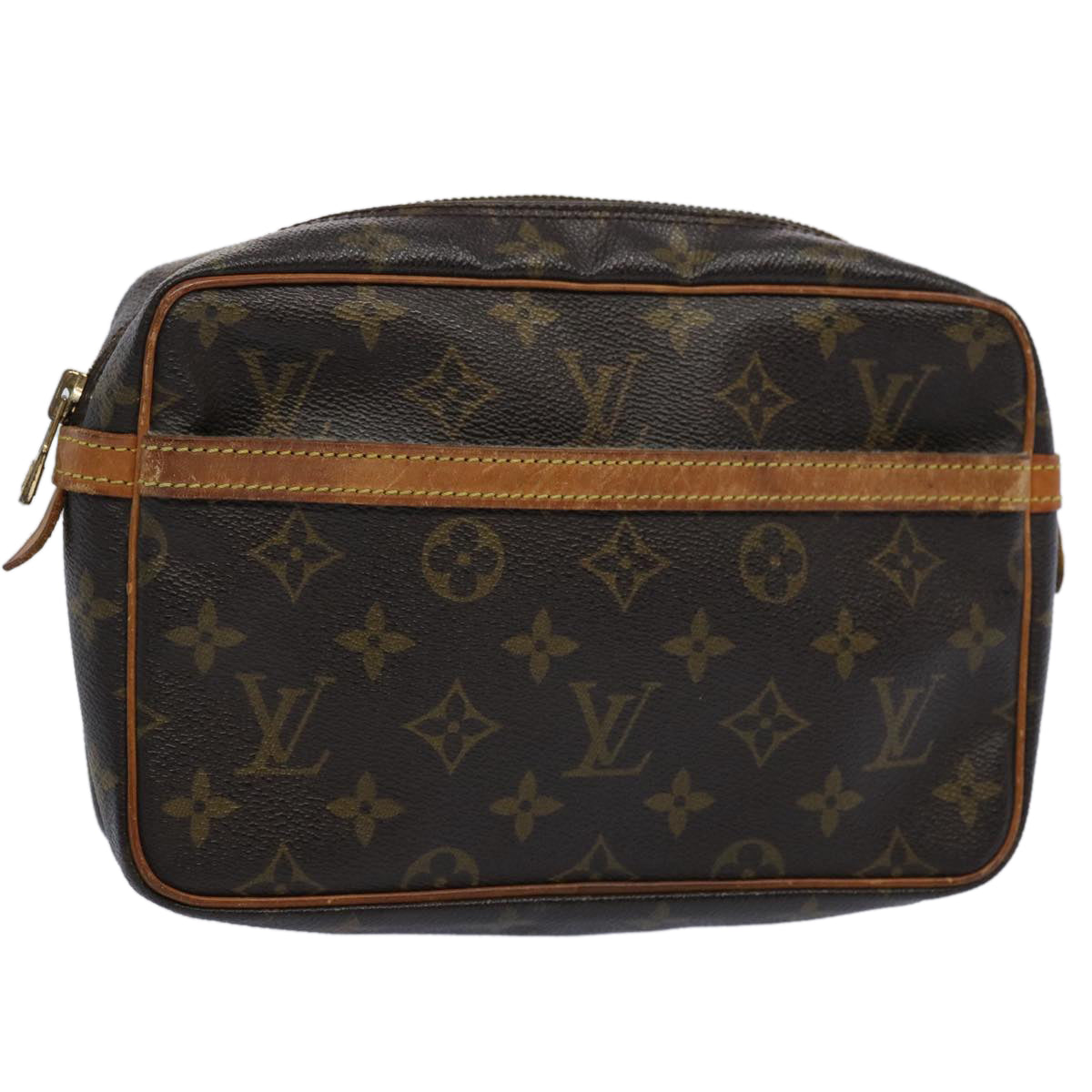LOUIS VUITTON Monogram Compiegne 23 Clutch Bag M51847 LV 62943