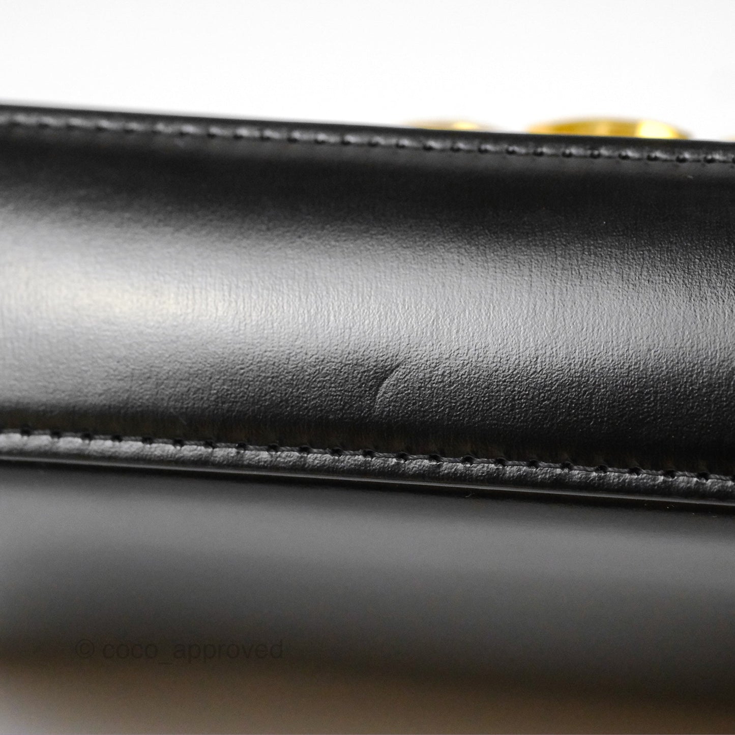 Celine Triomphe Shoulder Bag Black Calfskin