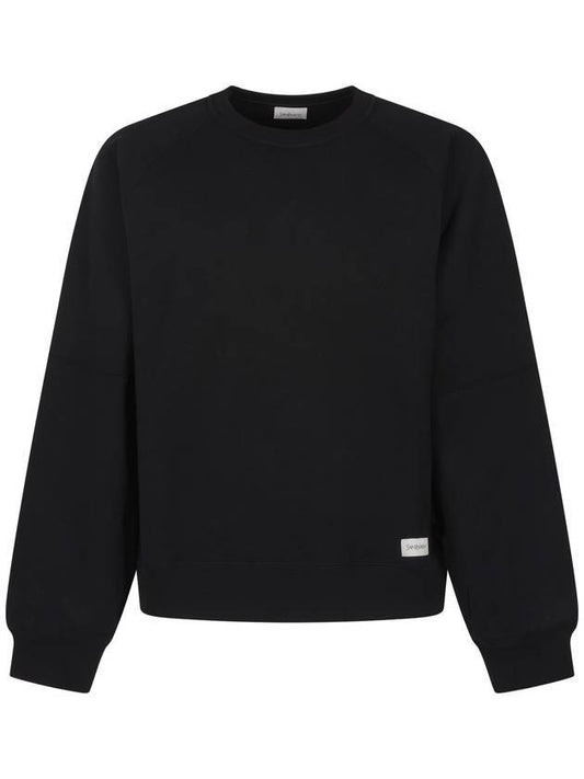 Luxury Saint Laurent Cotton Sweatshirt Black