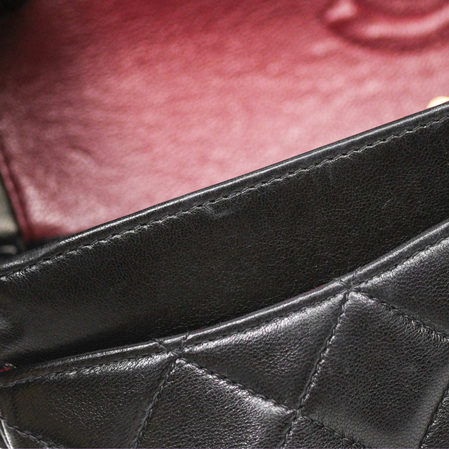 Chanel Classic Vintage Small Flap Black Lambskin 24K Gold Hardware