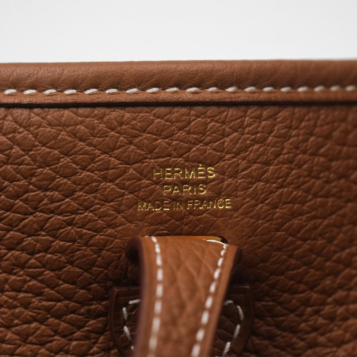 Hermès Mini Evelyne 16 Amazone Gold 37 Clemence Gold Hardware