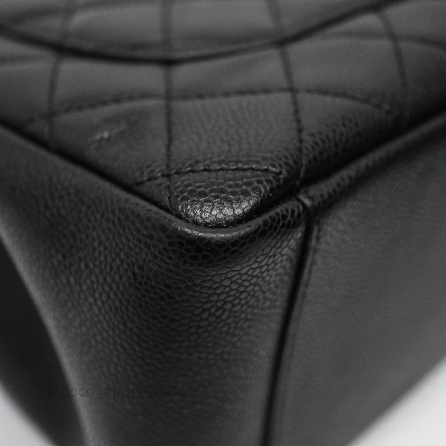 Chanel GST Black Caviar Gold Hardware