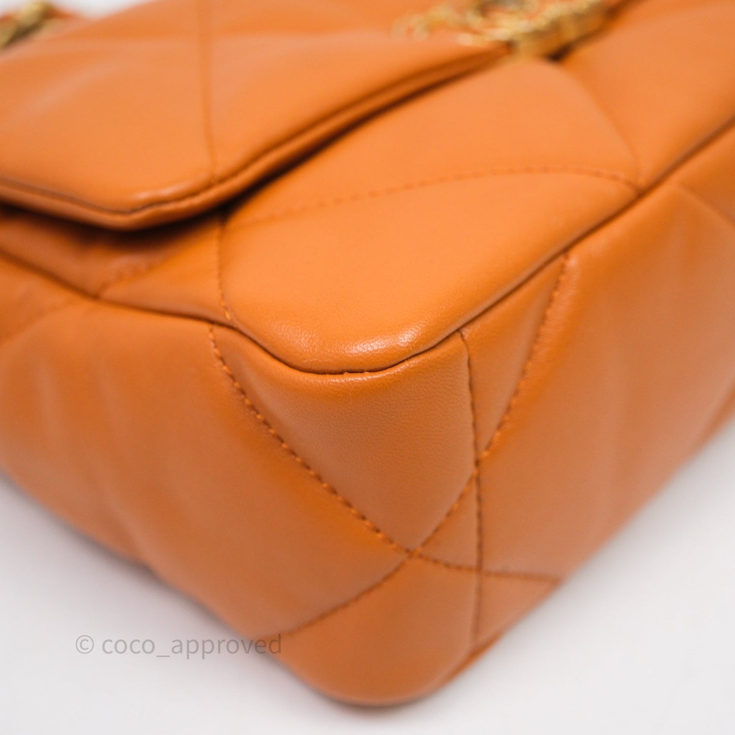Chanel 19 Small Caramel Mixed Hardware
