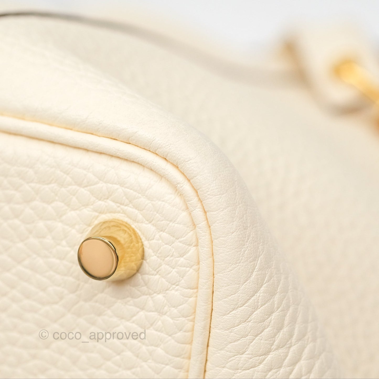 Hermès Picotin Lock 18 Nata Taurillon Clemence Gold Hardware