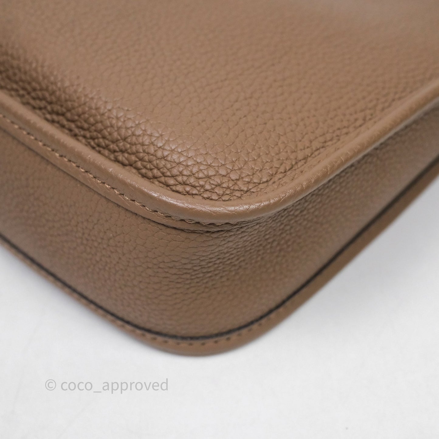 Hermès Mini Evelyne 16 Etoupe Clemence Gold Hardware
