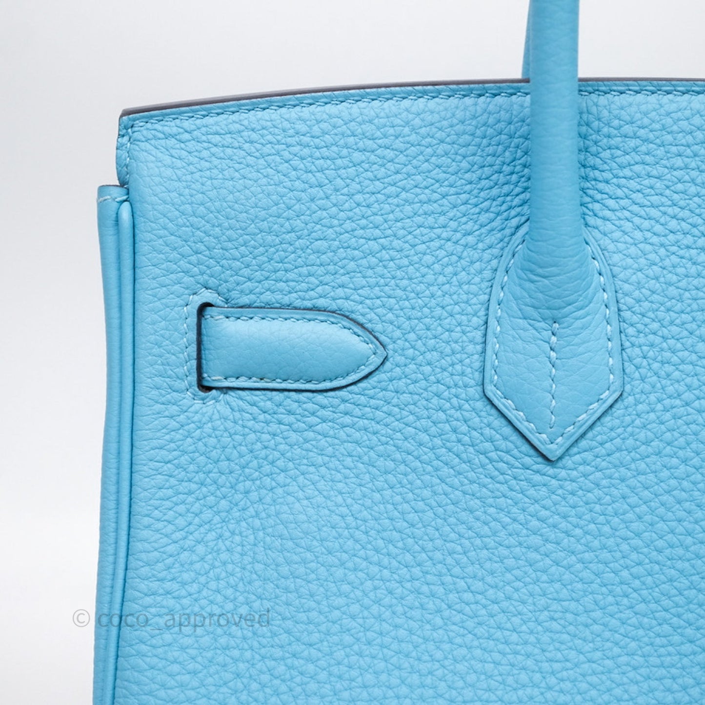 Hermès Birkin 30 Bleu De Nord P3 Togo Gold Hardware