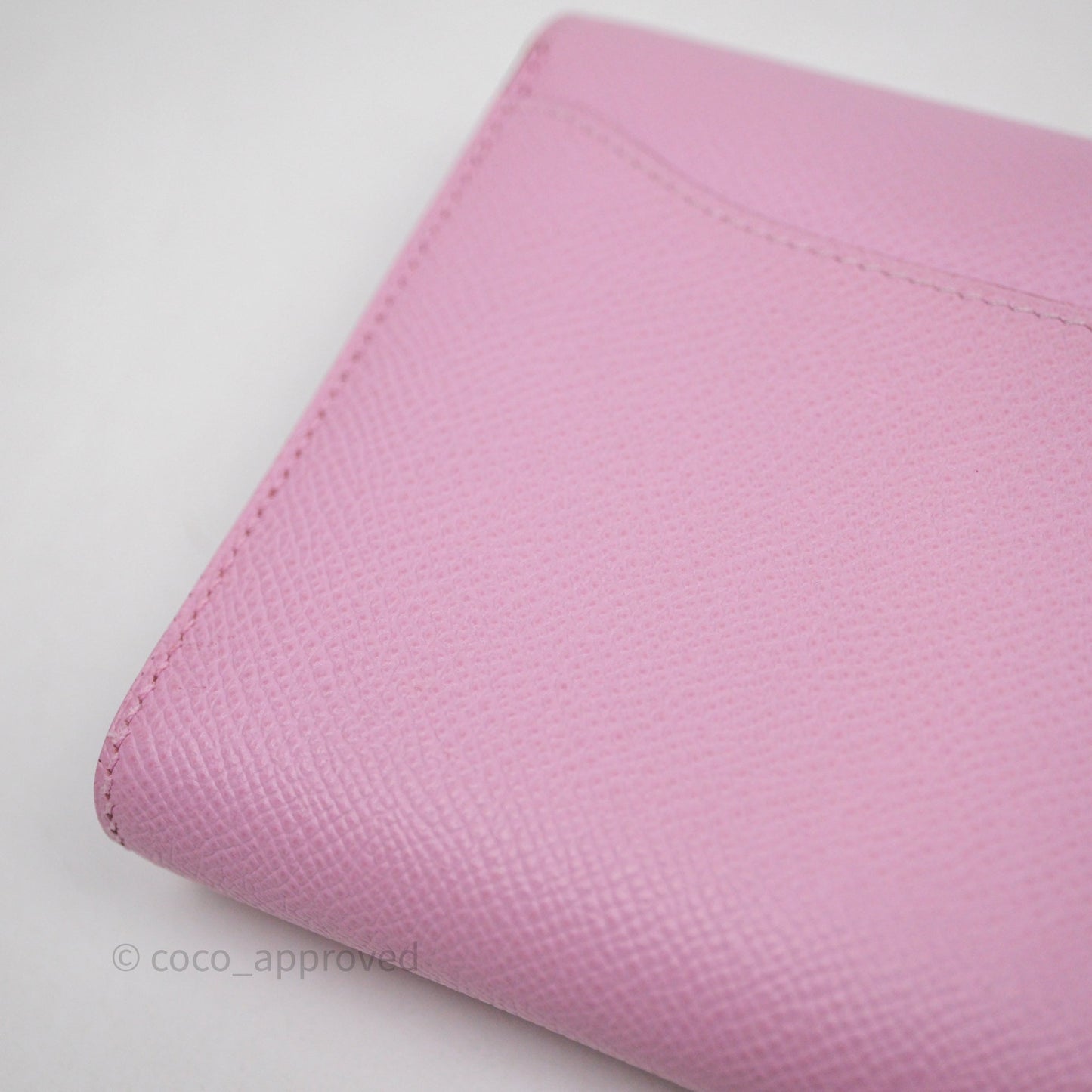 Hermès Constance To Go Wallet Mauve Sylvestre X9 Epsom Palladium hardware