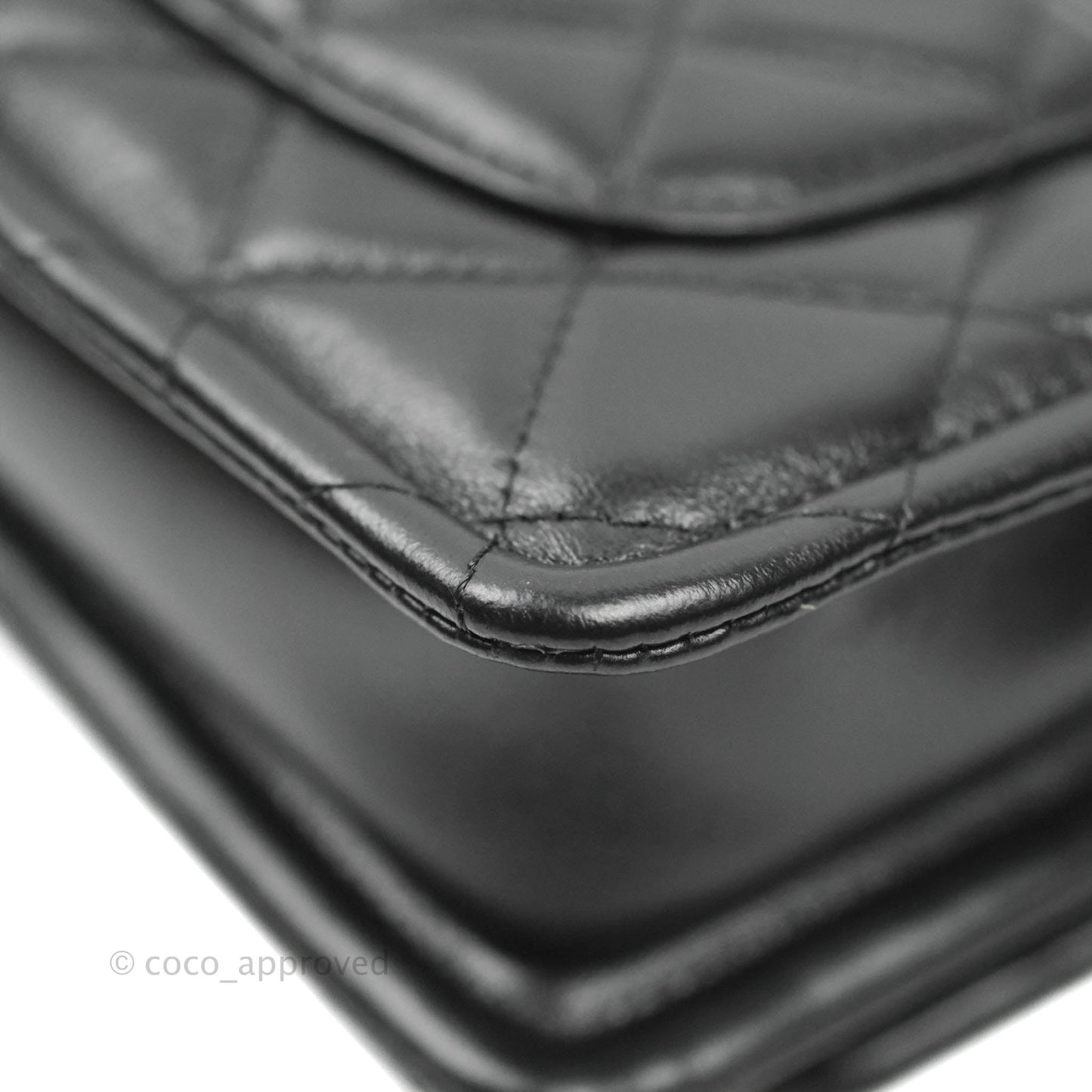 Chanel Clutch With Chain (O-purse-vanity With Chain) Black
