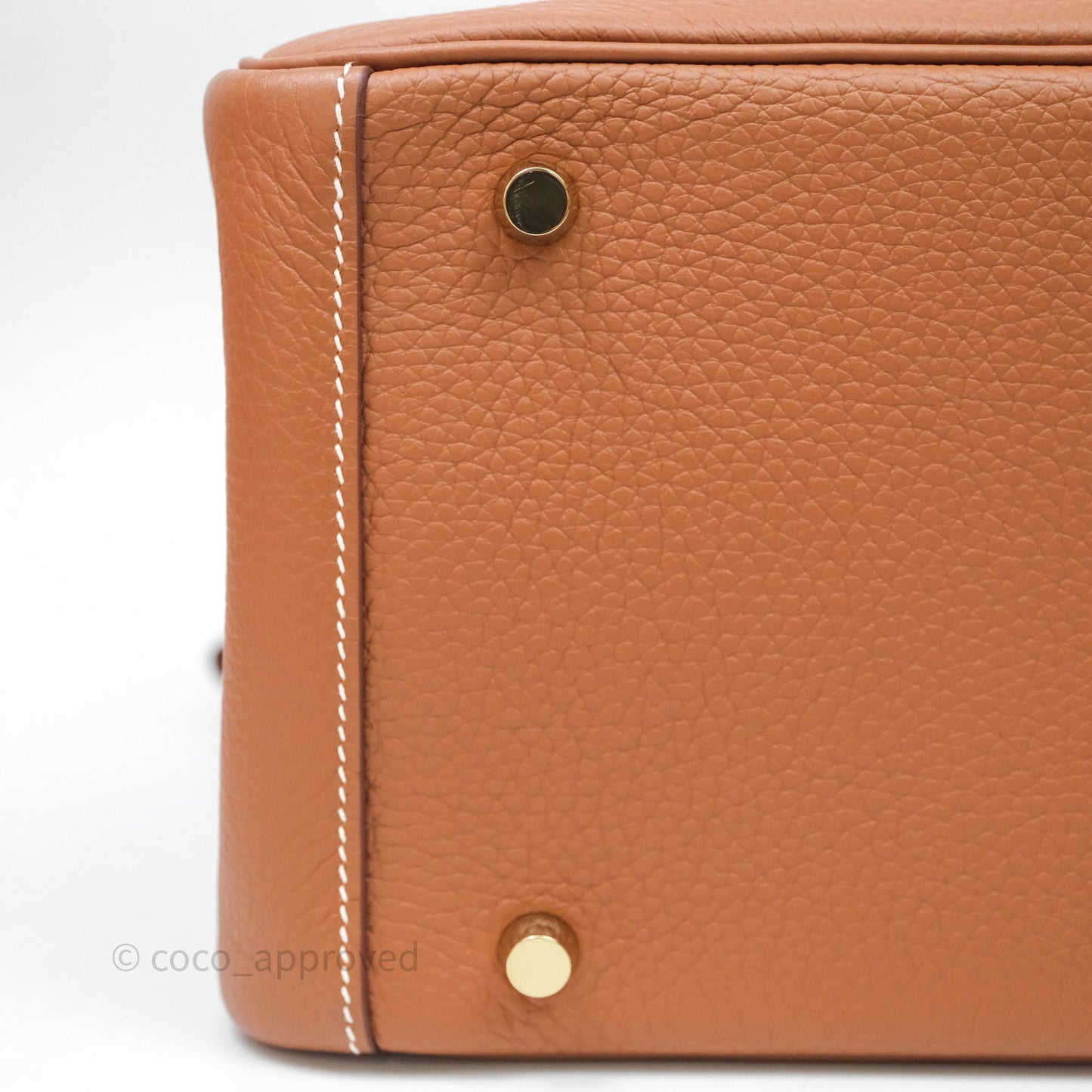 Hermès Lindy 30 Gold 37 Clemence Gold Hardware