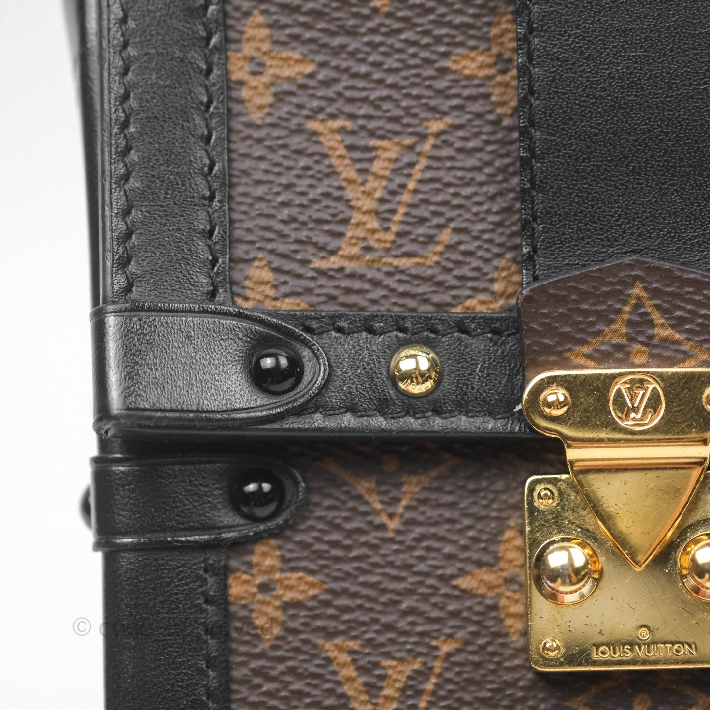 Louis Vuitton Monogram Vertical Trunk Pochette
