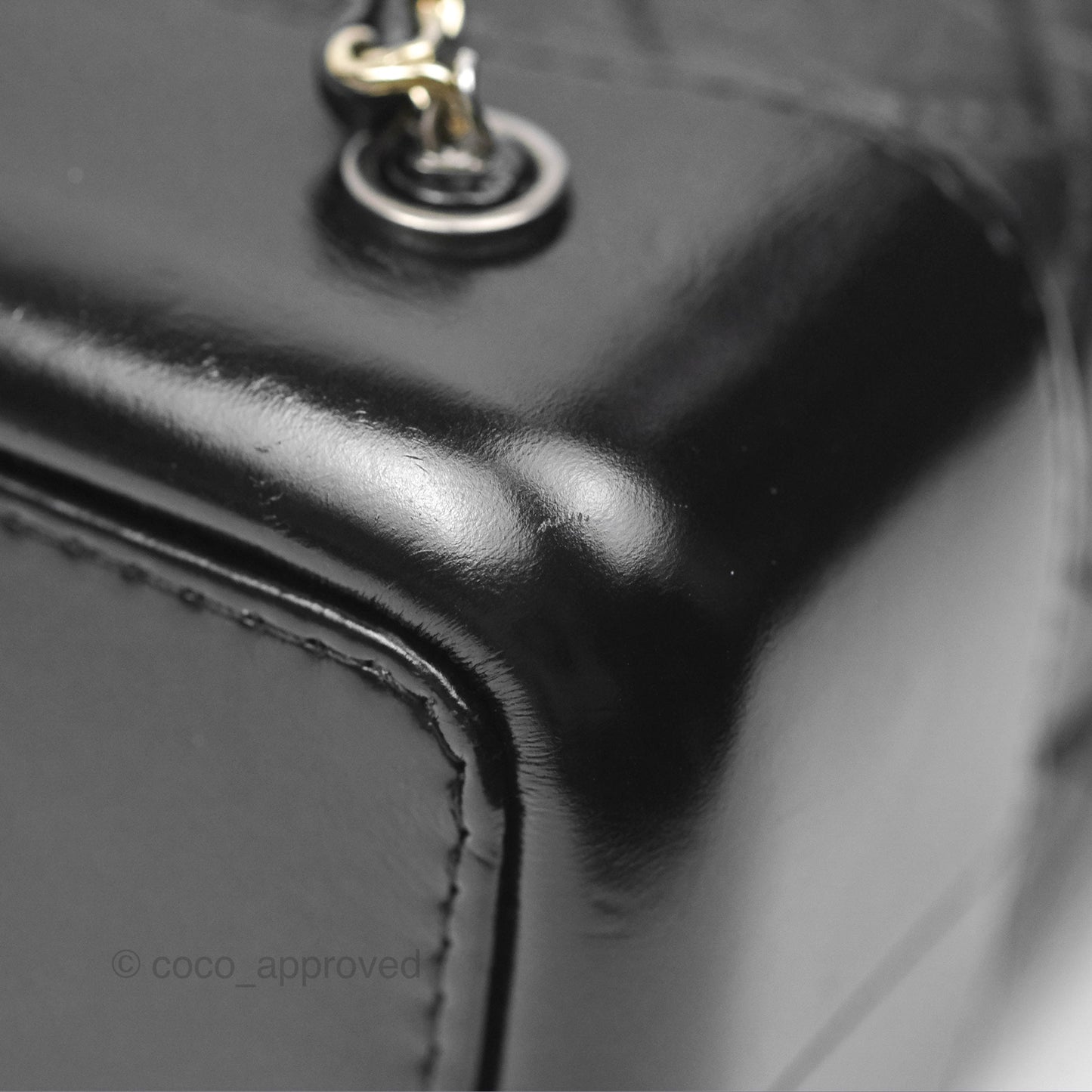 Chanel Small Gabrielle Backpack Black Aged Calfskin