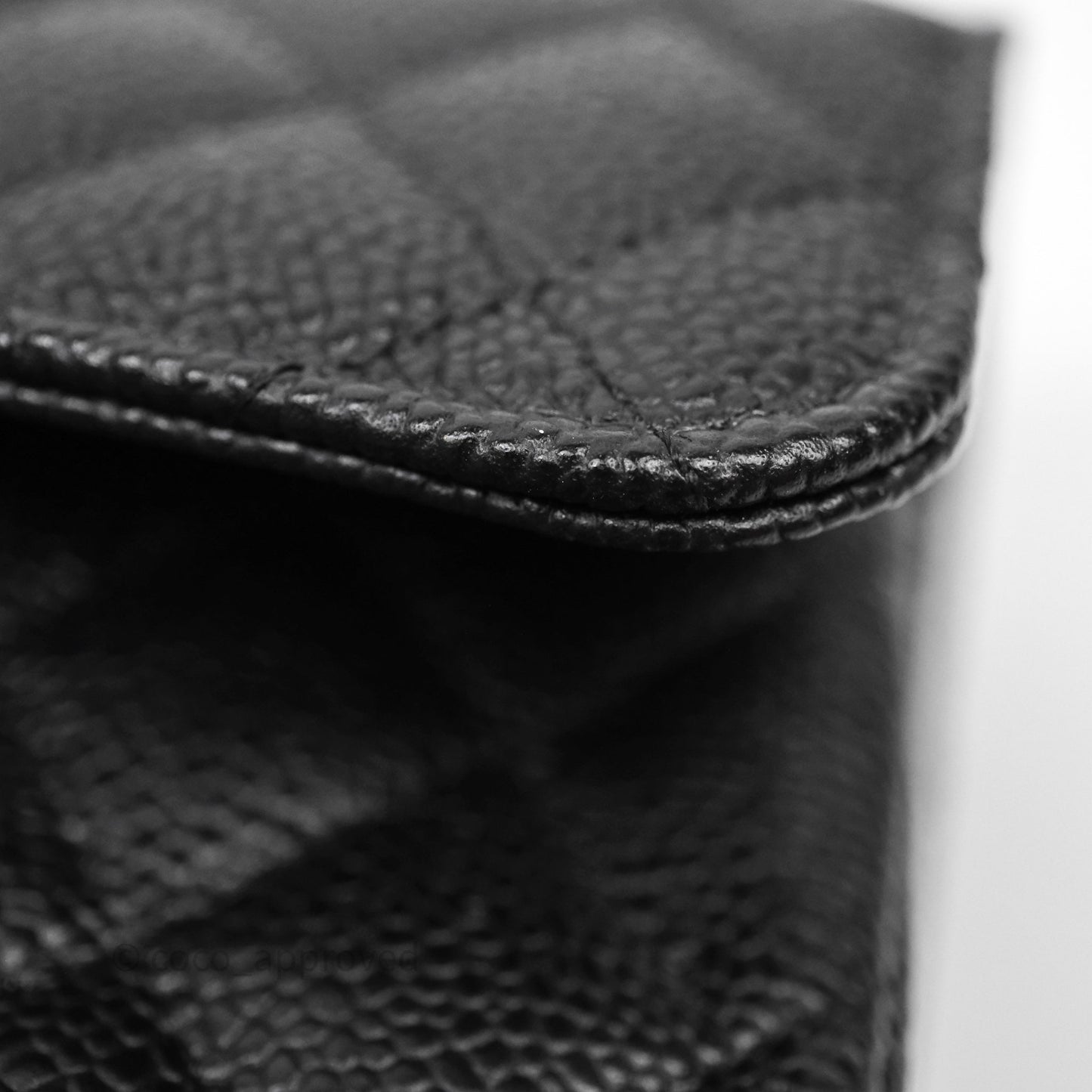 Chanel Small Classic Flap Quilted Black Caviar Gold Hardware