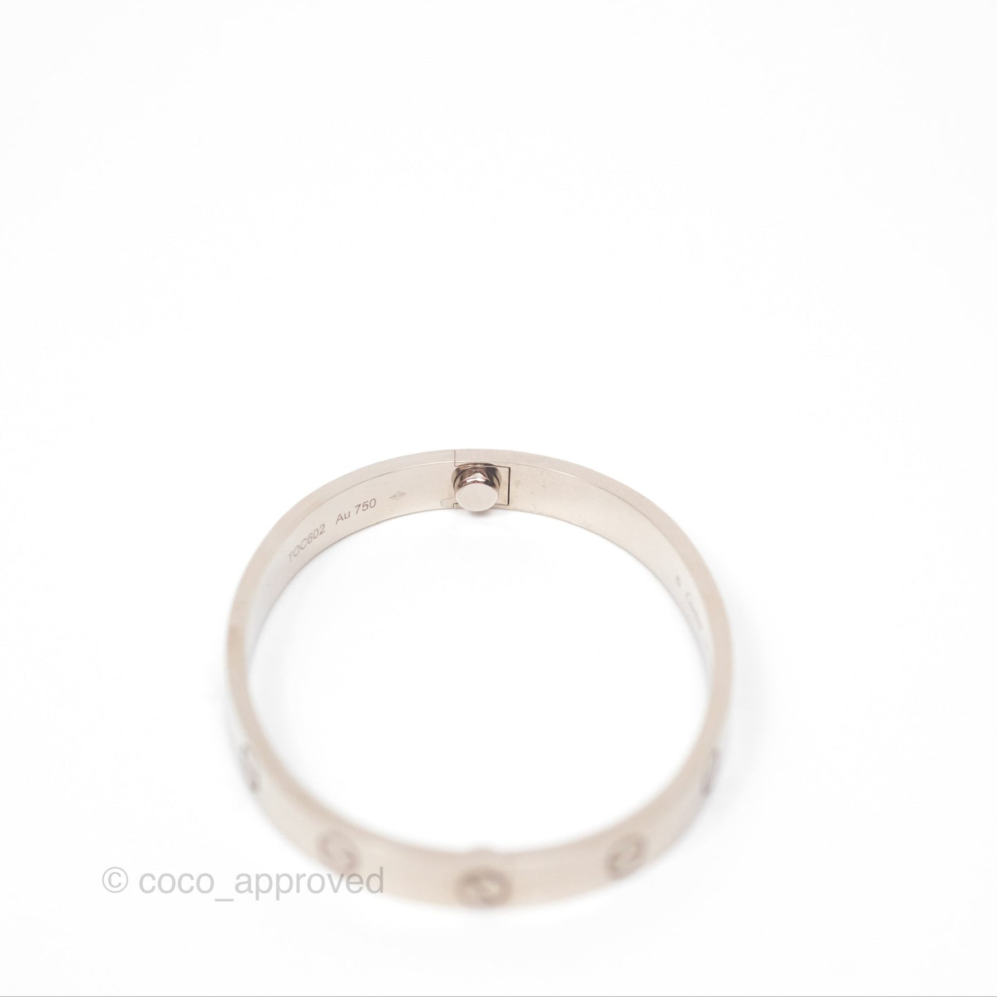 Cartier Love Bracelet White Gold