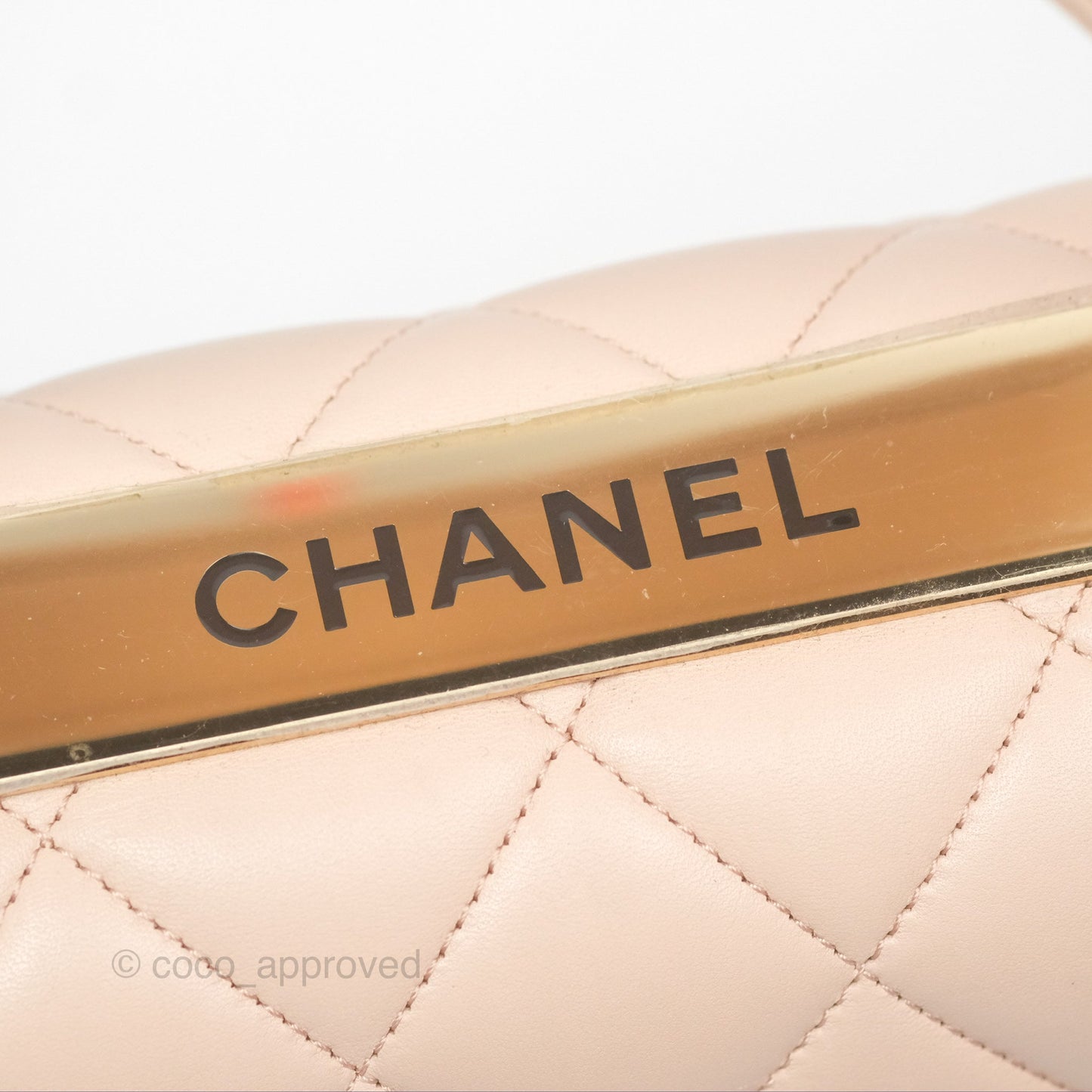 Chanel Trendy CC Small Beige Lambskin Gold Hardware