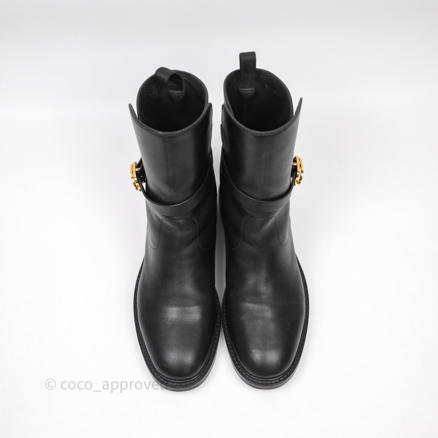 Christian Dior Empreinte Ankle Boot Black Calfskin