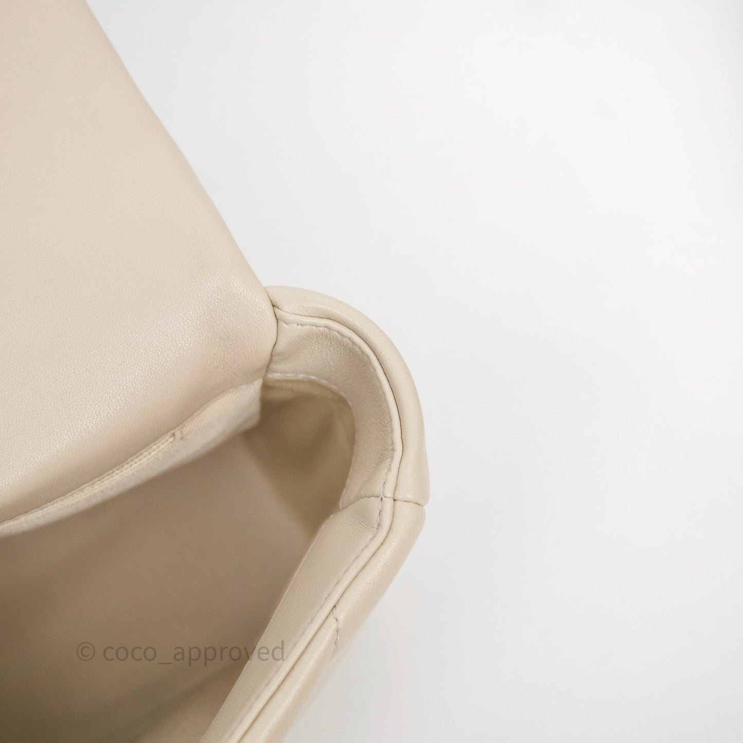 Chanel 19 Small Ivory Mixed Hardware