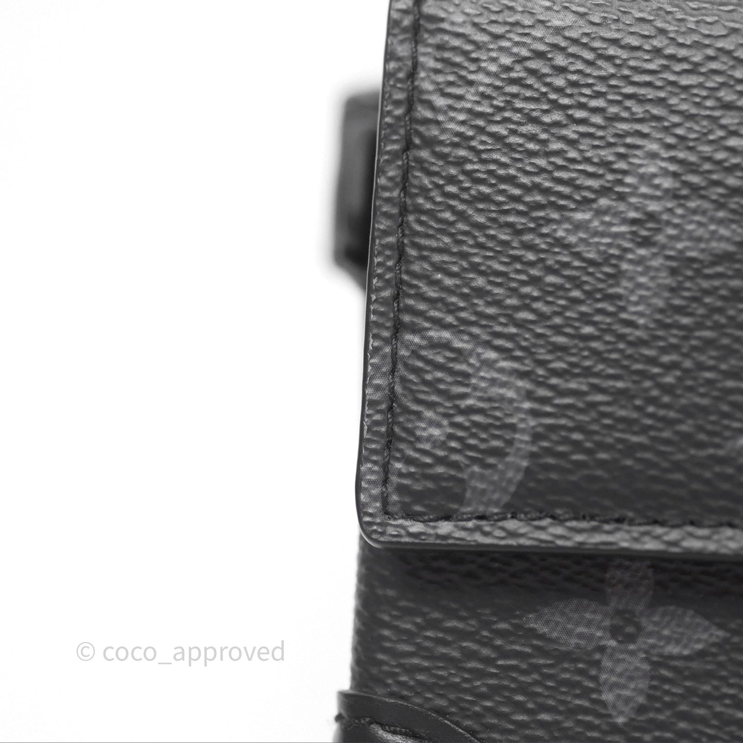 Louis Vuitton Steamer Wearable Wallet Monogram Eclipse Canvas