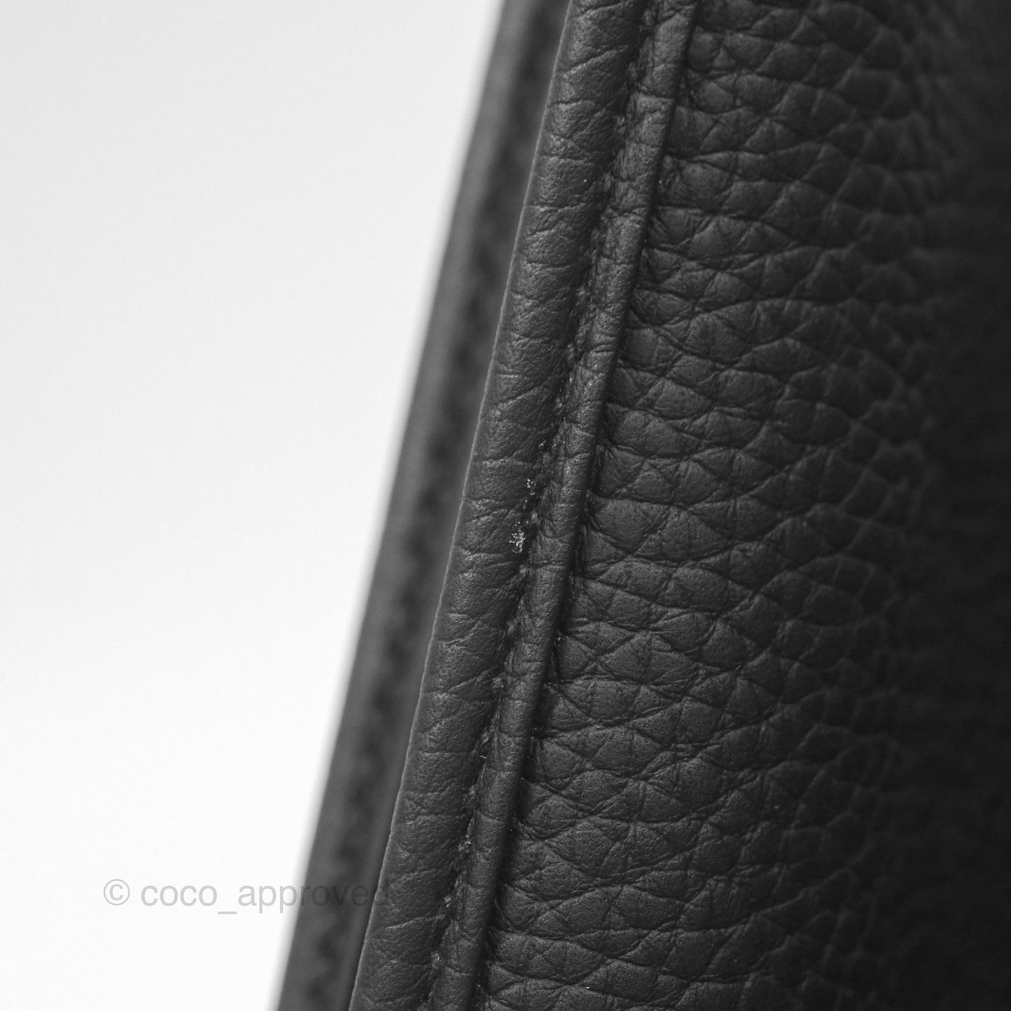 Hermès Evelyne III 29 Noir 89 Clemence Silver Hardware
