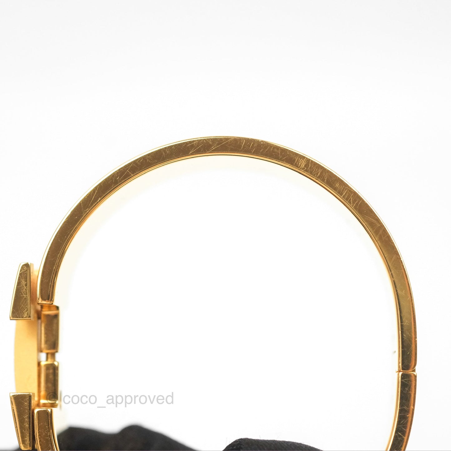 Hermès Clic Clac H Bracelet Orange Fruité Rose Gold PM