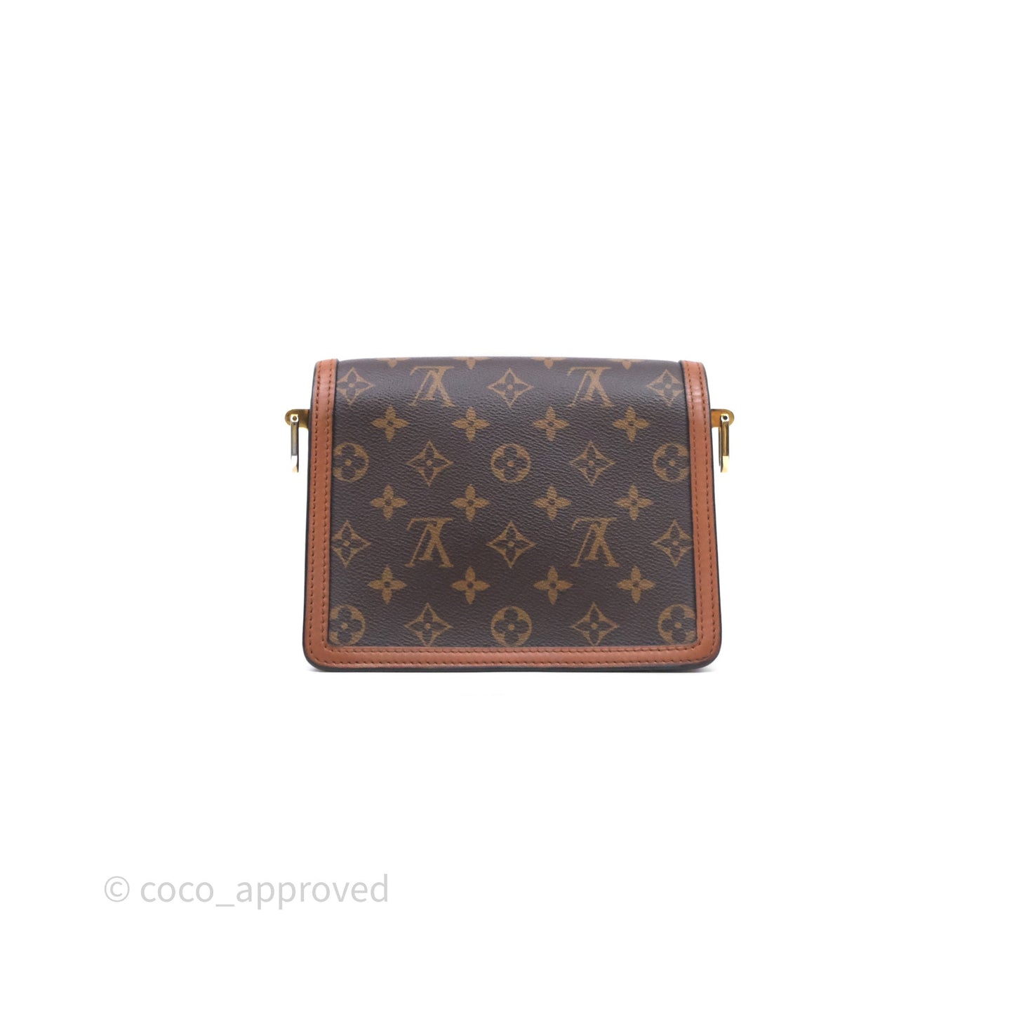 Louis Vuitton Mini Dauphine Monogram Tan Calfskin