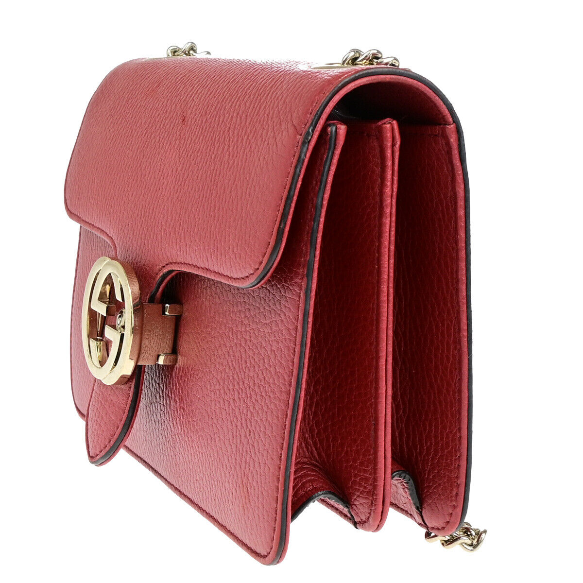 Luxury Gucci Trending 2025 Interlocking G  Leather Shoulder Bag